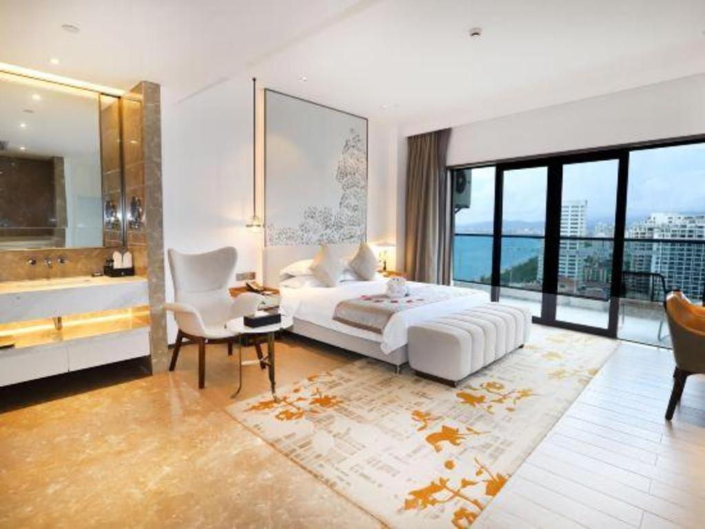 Rock Platinum Sea View Hotel ซานย่า ภายนอก รูปภาพ