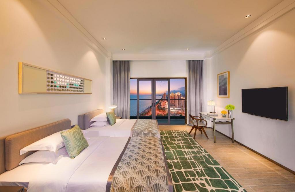 Rock Platinum Sea View Hotel ซานย่า ภายนอก รูปภาพ