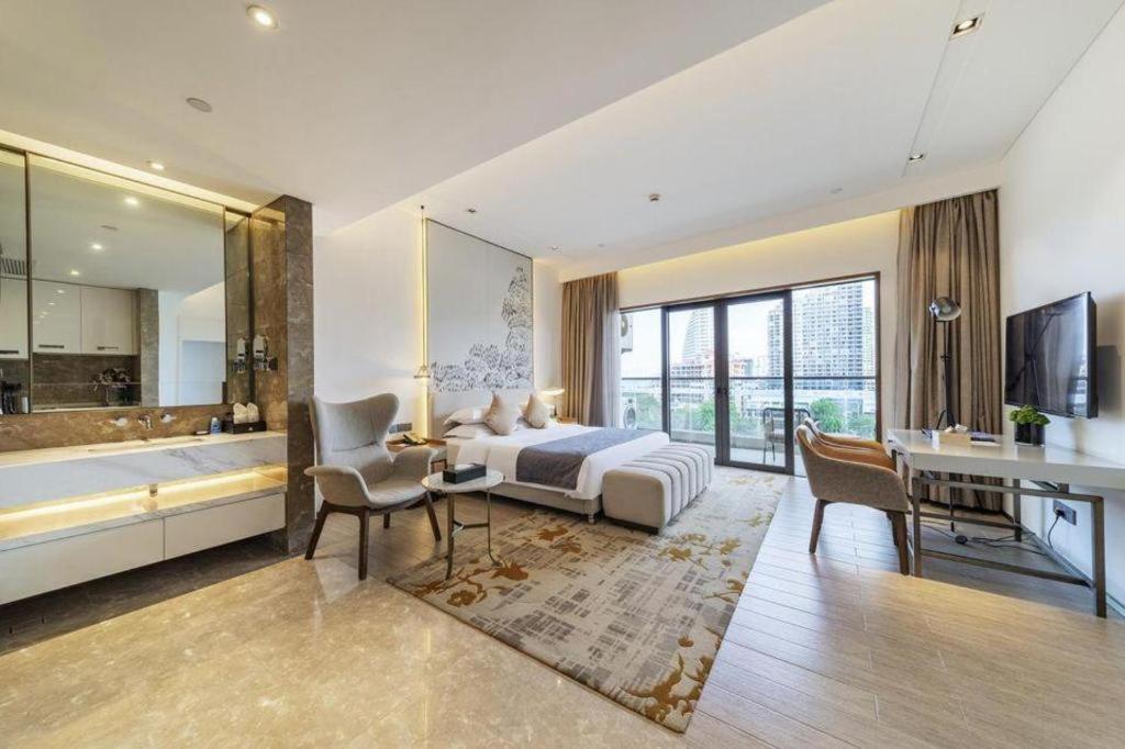 Rock Platinum Sea View Hotel ซานย่า ภายนอก รูปภาพ